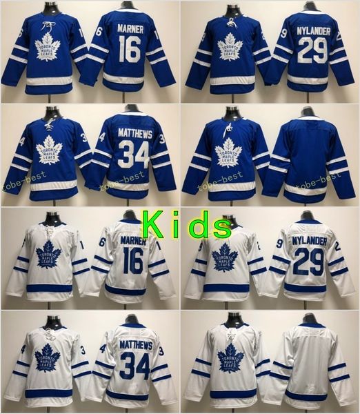 Youth Toronto Maple Leafs #34 Auston Matthews Jerseys Kids 29 William Nylander 16 Mitch Marner Blank Blue White Hockey Stitched
Youth Toronto Maple Leafs #34 Auston Matthews Jerseys Kids 29 William Nylander 16 Mitch Marner Blank Blue White Hockey Stitched