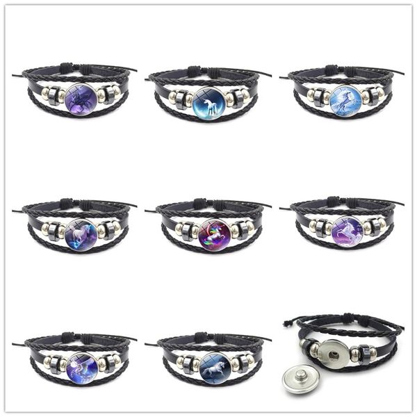 noosa ginger snap button jewelry multilayer pu leather statement unicorn flying horse snap button bracelet for women men, Golden;silver
noosa ginger snap button jewelry multilayer pu leather statement unicorn flying horse snap button bracelet for women men, Golden;silver
