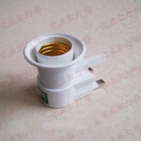 E27 British Socket with Switch E26 Screw Adapter Round Plug E27 Lamp Holder Flat Plug for LED Bulb Night Light
E27 British Socket with Switch E26 Screw Adapter Round Plug E27 Lamp Holder Flat Plug for LED Bulb Night Light