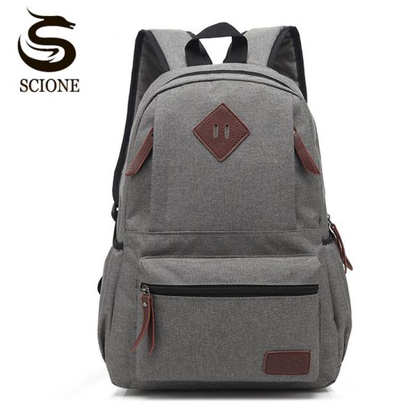 scione vintage men women canvas backpack teenager girls boys school backpack students schoolbag male/female laprucksacks bag
scione vintage men women canvas backpack teenager girls boys school backpack students schoolbag male/female laprucksacks bag
