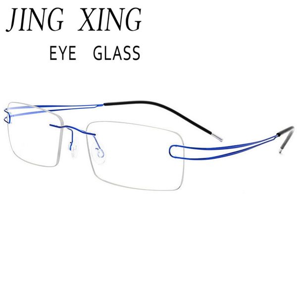 new arrival 9 colors fashion rimless glasses frame memory alloy eyeglasses prescription ultralight frame, Silver
new arrival 9 colors fashion rimless glasses frame memory alloy eyeglasses prescription ultralight frame, Silver