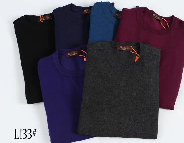 loro pi*na sweater men's wear 2018 new autumn winter round collars with a british comfortable big size, White;black
loro pi*na sweater men's wear 2018 new autumn winter round collars with a british comfortable big size, White;black