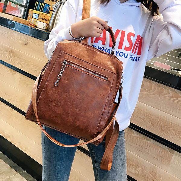 vintage leather backpack women 2018 fashion women backpack large capacity school bags for teenage girls school travel
vintage leather backpack women 2018 fashion women backpack large capacity school bags for teenage girls school travel