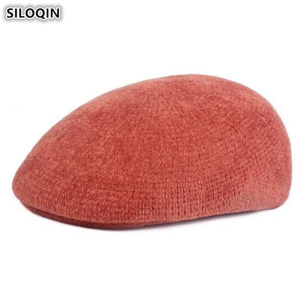 siloqin 2018 new winter women's berets hat elegant young lady caps chapeau de femme literary fashion warm winter hats for women, Blue;gray
siloqin 2018 new winter women's berets hat elegant young lady caps chapeau de femme literary fashion warm winter hats for women, Blue;gray