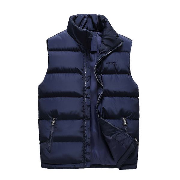 2018 autumn new mens jacket sleeveless vest fashion casual slim coats cotton-padded black men's vest men waistcoat 5xl 6xl, Black;white
2018 autumn new mens jacket sleeveless vest fashion casual slim coats cotton-padded black men's vest men waistcoat 5xl 6xl, Black;white