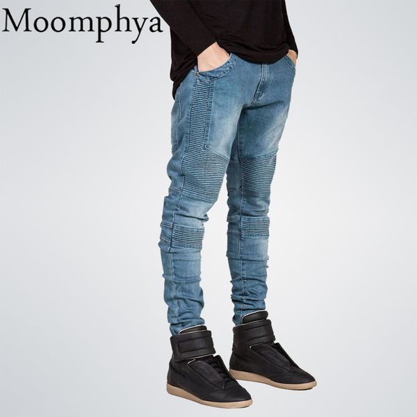 moomphya mens skinny jeans men runway distressed slim elastic jeans denim biker hip hop pants washed pleated blue
moomphya mens skinny jeans men runway distressed slim elastic jeans denim biker hip hop pants washed pleated blue