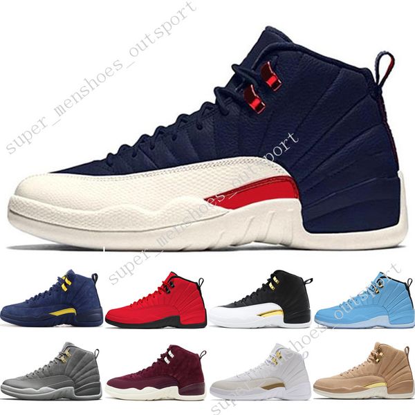 12 12s men basketball shoes michigan bulls college navy vachetta tan dark grey bordeaux flu game the master playoffs taxi man sport sneakers
12 12s men basketball shoes michigan bulls college navy vachetta tan dark grey bordeaux flu game the master playoffs taxi man sport sneakers