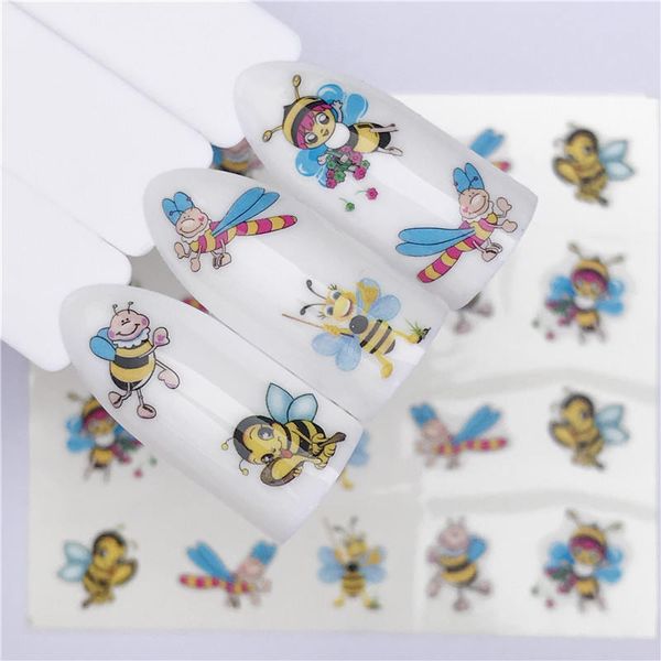 wuf little bee 1 sheet water transfer nail sticker decals fruit cream cake cat beauty decoration designs diy color tattoo tip, Black
wuf little bee 1 sheet water transfer nail sticker decals fruit cream cake cat beauty decoration designs diy color tattoo tip, Black