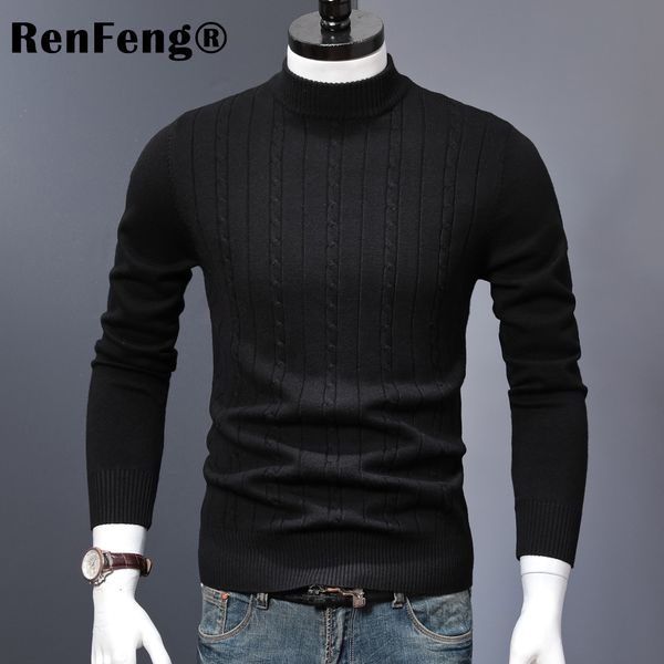 korean stretched thick warm men turtleneck 2018 winter mens sweaters pullovers knit long sleeve cashmere sweater male jumper top, White;black
korean stretched thick warm men turtleneck 2018 winter mens sweaters pullovers knit long sleeve cashmere sweater male jumper top, White;black