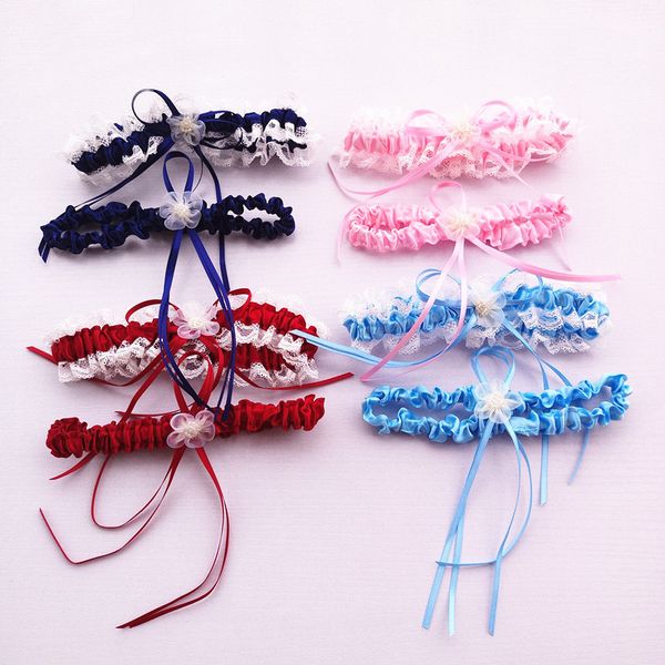 western style new elegant bowknot lace wedding garter set pearl bridal leg garter belt lace bride wedding props blue beige
western style new elegant bowknot lace wedding garter set pearl bridal leg garter belt lace bride wedding props blue beige