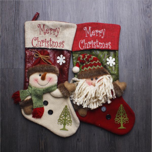fashion high-grade woolen christmas stockings xmas ornaments decorations kid gifts bag holders
fashion high-grade woolen christmas stockings xmas ornaments decorations kid gifts bag holders