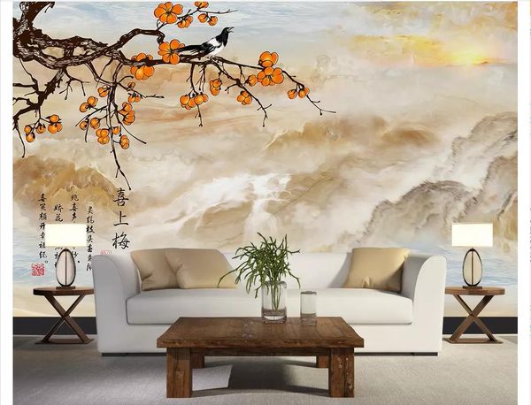custom 3d p wall murals wallpaper new chinese landscape flowers and birds marbled tv background wall papers home decor
custom 3d p wall murals wallpaper new chinese landscape flowers and birds marbled tv background wall papers home decor