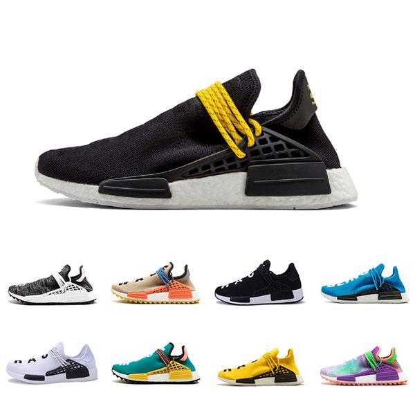 2018 Human Race Factory Yellow Red Green Black yellow Cream Black nerd Pale nude Men women Pharrell Williams X Human Race Running Shoes
2018 Human Race Factory Yellow Red Green Black yellow Cream Black nerd Pale nude Men women Pharrell Williams X Human Race Running Shoes