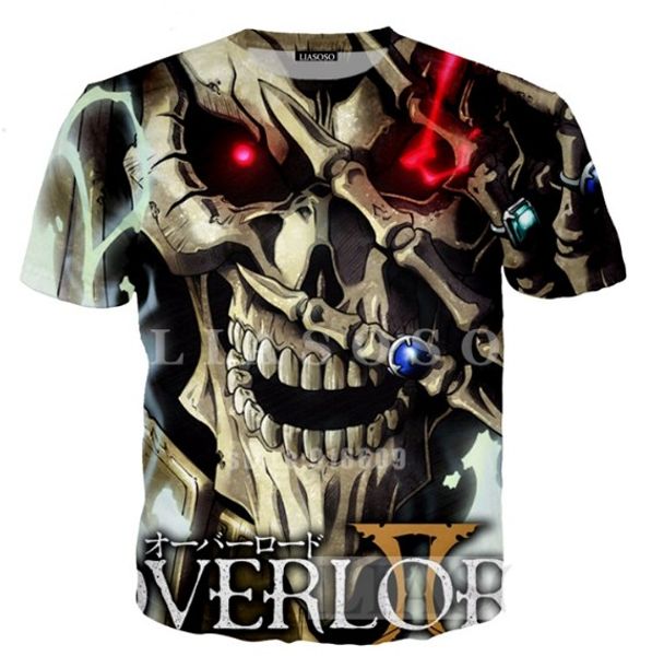 новые моды женщин / mens аниме игры overlord skull смешные 3d печати t-shirt summer casual tees aa550, White;black
новые моды женщин / mens аниме игры overlord skull смешные 3d печати t-shirt summer casual tees aa550, White;black