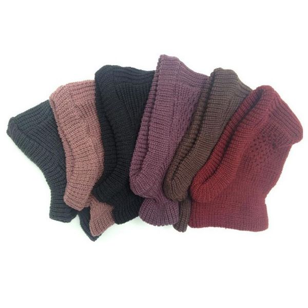 outdoor winter cashmere knitted caps hooded collar elastic hat for men women warm thick wool neck ski climbing hat, Black;white
outdoor winter cashmere knitted caps hooded collar elastic hat for men women warm thick wool neck ski climbing hat, Black;white