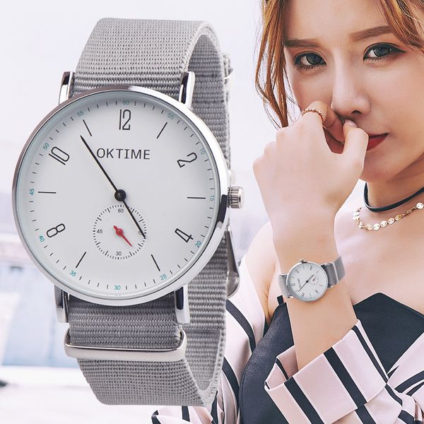 splendid unisex mens watch women simple design fashion number canvas strap watches quartz dress bracelet wristwatch dropshipping, Slivery;brown
splendid unisex mens watch women simple design fashion number canvas strap watches quartz dress bracelet wristwatch dropshipping, Slivery;brown