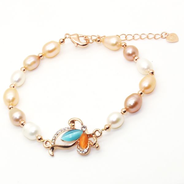glamour jewelry natural freshwater pearl bracelet opal pearl bracelet gives surprise gift for lover, Black
glamour jewelry natural freshwater pearl bracelet opal pearl bracelet gives surprise gift for lover, Black