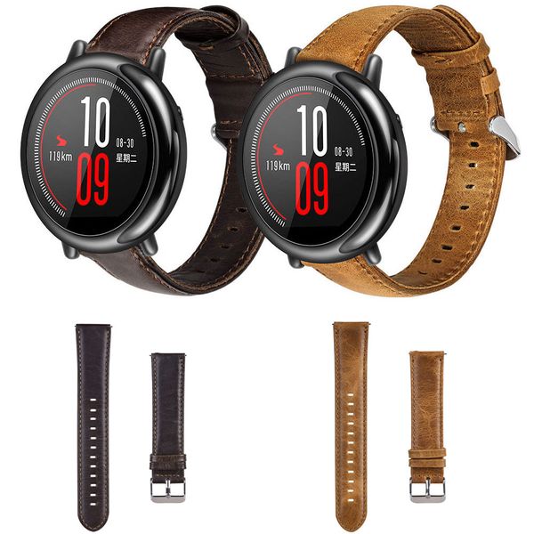 smart accessories for amazfit stratos strap 22mm band for watch 1 2 amazfit pace genuine leather watch strap with pins, Black;brown
smart accessories for amazfit stratos strap 22mm band for watch 1 2 amazfit pace genuine leather watch strap with pins, Black;brown