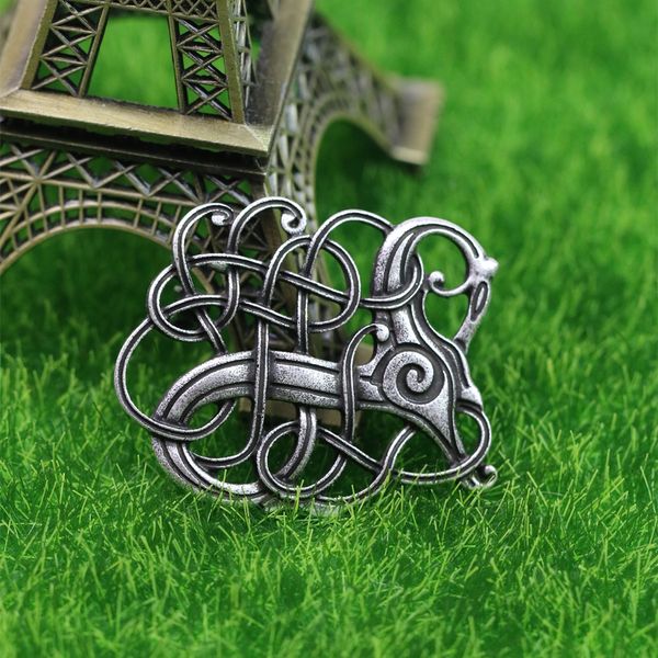 langhong 1pcs viking dragon booch legendry sweden dragon set brooches viking brosch jewelry talisman, Gray
langhong 1pcs viking dragon booch legendry sweden dragon set brooches viking brosch jewelry talisman, Gray
