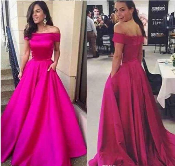 с плеча длинные фуксия атласные вечерние платья с карманами 2016 sexy ruched a line знаменитости пром платья на заказ, Black
с плеча длинные фуксия атласные вечерние платья с карманами 2016 sexy ruched a line знаменитости пром платья на заказ, Black