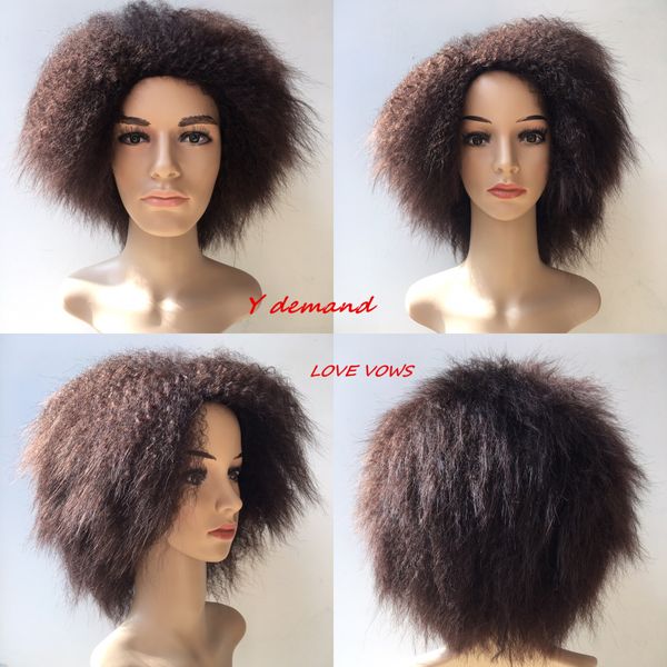 afro wig kinky curly wigs for black women short natural brown heat proof synthetic female short hair wig wigs for black women fake hair
afro wig kinky curly wigs for black women short natural brown heat proof synthetic female short hair wig wigs for black women fake hair