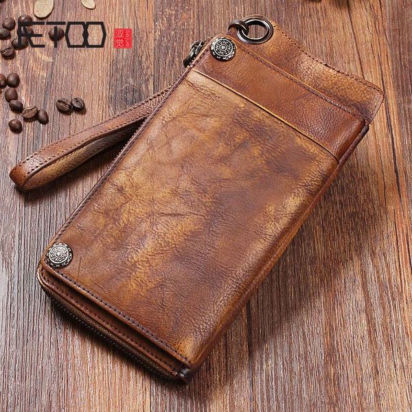 aetoo handmade leather wallet long wallet retro men hand bag leather large capacity zipper phone bag organizer vintage, Red;black
aetoo handmade leather wallet long wallet retro men hand bag leather large capacity zipper phone bag organizer vintage, Red;black