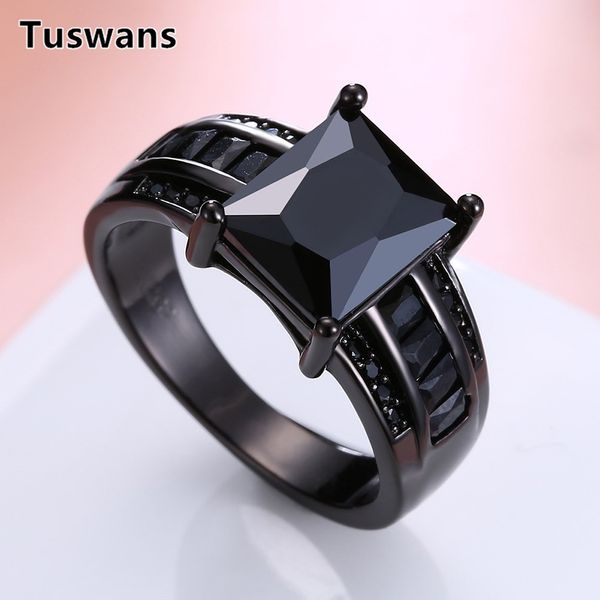 tuswans big rectangle cz vintage rings for women black purple pink stone black gun plated finger ring female jewerly bague femme, Golden;silver
tuswans big rectangle cz vintage rings for women black purple pink stone black gun plated finger ring female jewerly bague femme, Golden;silver