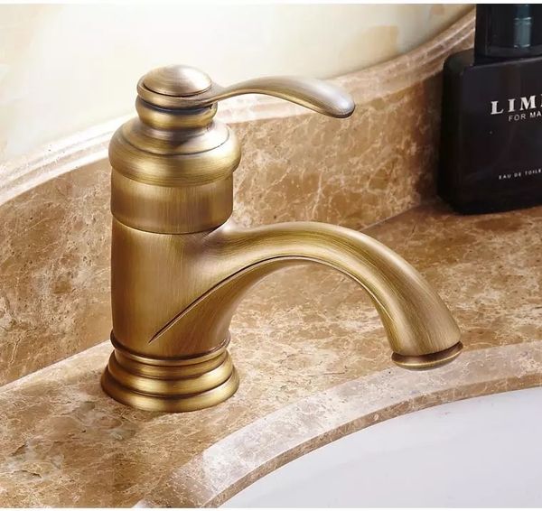 Bathroom Basin Faucet Antique bronze finish Brass Sink Faucet Single Handle Vessel Sink Water Tap Mixer
Bathroom Basin Faucet Antique bronze finish Brass Sink Faucet Single Handle Vessel Sink Water Tap Mixer