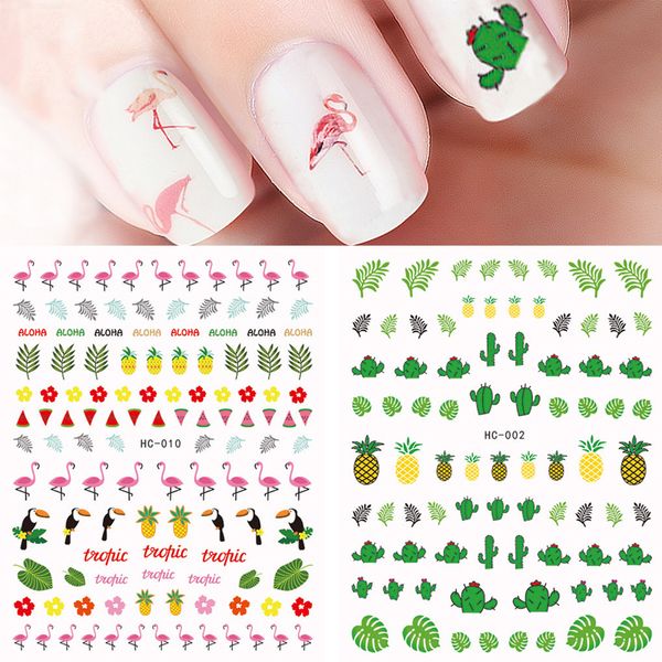 1pcs nail stickers flamingo animal series water decal flower plant pattern 3d manicure sticker nail art decoration stickers, Black
1pcs nail stickers flamingo animal series water decal flower plant pattern 3d manicure sticker nail art decoration stickers, Black