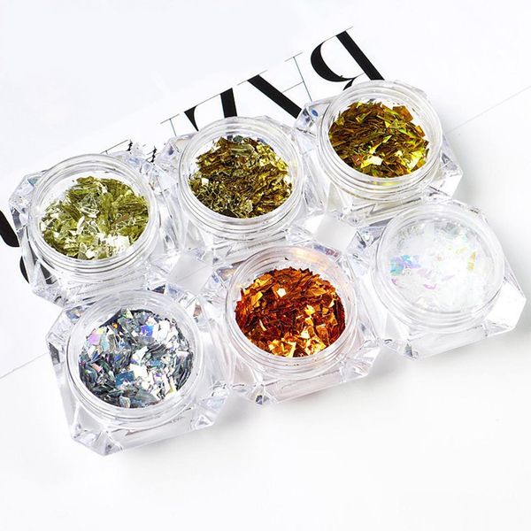 42g colors or set natural fashion 6 1 on nail sequins art apply to artificial easy decoration shiny nail irregular nails, Silver;gold
42g colors or set natural fashion 6 1 on nail sequins art apply to artificial easy decoration shiny nail irregular nails, Silver;gold
