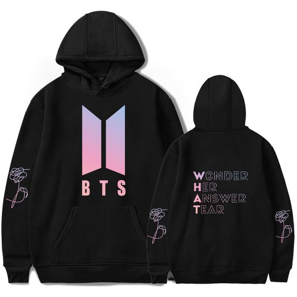 bts bangtan boys love yourself answer pullover hoodies women/men hip hop kpop harajuku letters floral autumn sweatshirts clothes, Black
bts bangtan boys love yourself answer pullover hoodies women/men hip hop kpop harajuku letters floral autumn sweatshirts clothes, Black