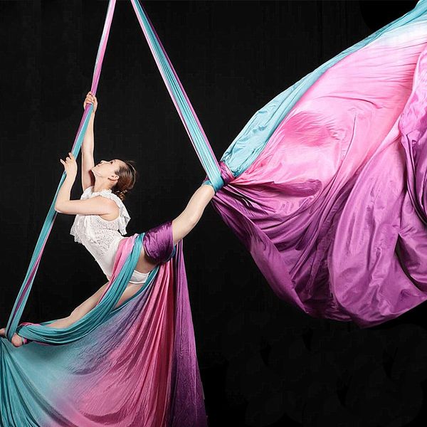 multicolour 5*2.8m yoga accessories aerial anti-gravity yoga hammock high-altitude sling stretch belt strap
multicolour 5*2.8m yoga accessories aerial anti-gravity yoga hammock high-altitude sling stretch belt strap