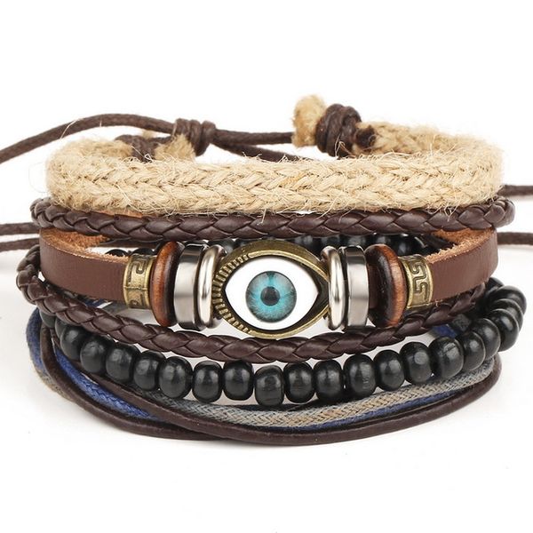 10sets leather bracelet men s multilayer bead bracelet women 's retro punk casual men jewelry bracelet accessories christmas gift, Golden;silver
10sets leather bracelet men s multilayer bead bracelet women 's retro punk casual men jewelry bracelet accessories christmas gift, Golden;silver