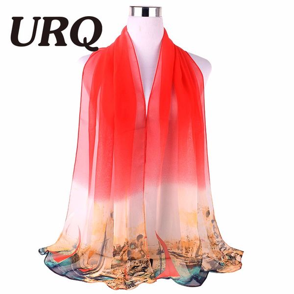 fashion new arrival sheer chiffon scarf brand urq women ombre colors georgette silk scarves shawl female long q5a16540, Blue;gray
fashion new arrival sheer chiffon scarf brand urq women ombre colors georgette silk scarves shawl female long q5a16540, Blue;gray