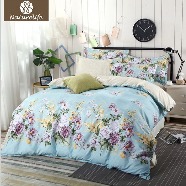 naturelife flower plaid bedding set soft sanding duvet cover set bedsheet pillowcase 4pcs funda nordica bed linen de couette
naturelife flower plaid bedding set soft sanding duvet cover set bedsheet pillowcase 4pcs funda nordica bed linen de couette