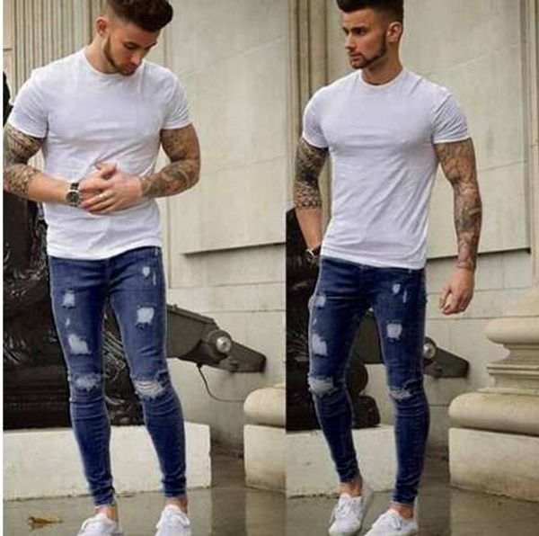 borruice skinny jeans men slim fit ripped denim pants for mens distressed streetwear holes washed classic jeans, Blue
borruice skinny jeans men slim fit ripped denim pants for mens distressed streetwear holes washed classic jeans, Blue