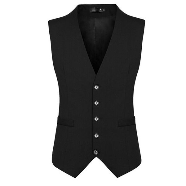 new vest vests custom made mens fashion brand slim fit single-breasted sleeveless waistcoat men suit vest business, Black;white
new vest vests custom made mens fashion brand slim fit single-breasted sleeveless waistcoat men suit vest business, Black;white