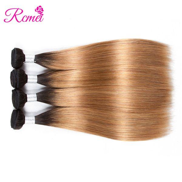 rcmei ombre 4 bundles deals straight hair 1b/27 brazilian virgin hair remy human brazilian hair bundles weaving 4pcs/lot, Black
rcmei ombre 4 bundles deals straight hair 1b/27 brazilian virgin hair remy human brazilian hair bundles weaving 4pcs/lot, Black