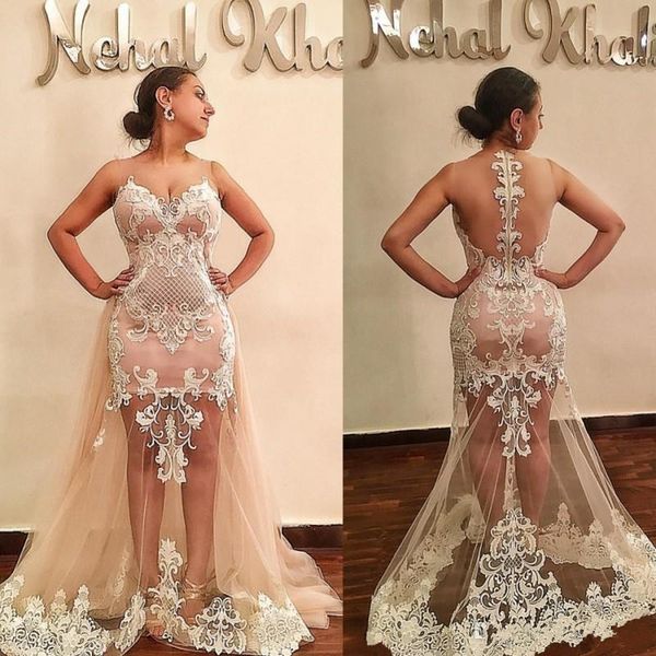2018 New Sheer Jewel Neck Evening Gowns Sleeveless Lace Appliques Plus Size Zipper Prom Party Dresses Gowns Vestidos Custom Made, Black;red
2018 New Sheer Jewel Neck Evening Gowns Sleeveless Lace Appliques Plus Size Zipper Prom Party Dresses Gowns Vestidos Custom Made, Black;red