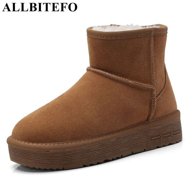 allbitefo thick plush suitable -20 degrees celsius in russia genuine leather cold winter warm women snow boots girl ankle boots, Black
allbitefo thick plush suitable -20 degrees celsius in russia genuine leather cold winter warm women snow boots girl ankle boots, Black