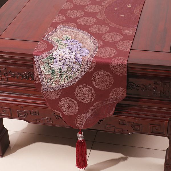 high density luxury chinese coffee table runner high end thicken silk satin tea table cloth rectangular dining table mat placemats 150x33 cm
high density luxury chinese coffee table runner high end thicken silk satin tea table cloth rectangular dining table mat placemats 150x33 cm