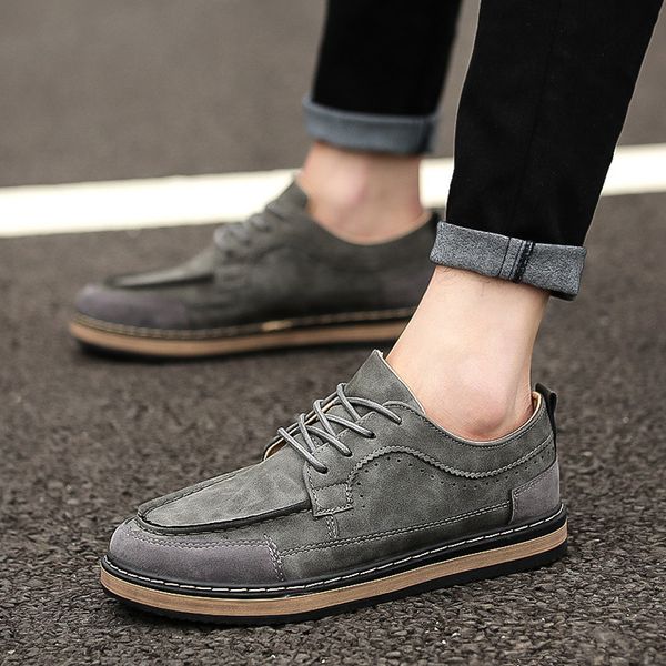 spring shoes men's casual sale anti up shoes lace slippery suede flats autumn 2018 male leisure fashion men leather flats hhtve, Black
spring shoes men's casual sale anti up shoes lace slippery suede flats autumn 2018 male leisure fashion men leather flats hhtve, Black