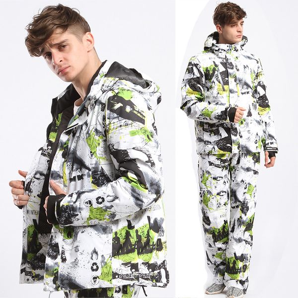 new 2018 male and female ski suits jacket+pants water-proof breathable thermal cottom-padded snowboard printed graffiti ski suit
new 2018 male and female ski suits jacket+pants water-proof breathable thermal cottom-padded snowboard printed graffiti ski suit