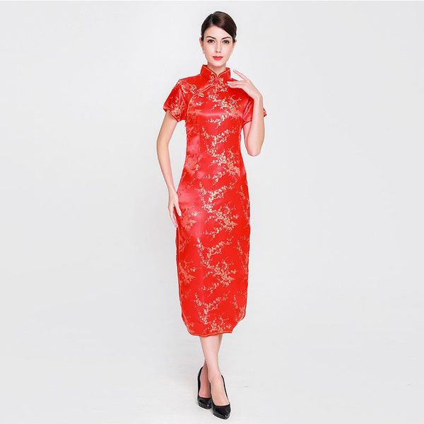 elegant lady satin qipao vintage women mandarin collar cheongsam chinese style red bride wedding dress flower plus size s-6xl
elegant lady satin qipao vintage women mandarin collar cheongsam chinese style red bride wedding dress flower plus size s-6xl