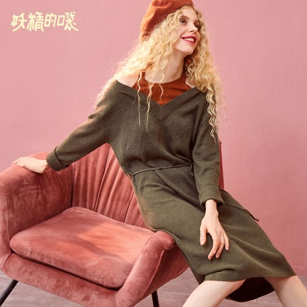 elf sack autumn new woman dress o-neck casual straight solid women dresses long sleeve knee-length femme vestido party dress, White;black
elf sack autumn new woman dress o-neck casual straight solid women dresses long sleeve knee-length femme vestido party dress, White;black