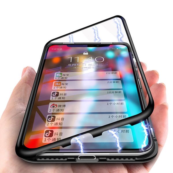 New! For IPhone XS MAX XR 6/7/8 X Case Luxury Magnetic Adsorption Metal Case+ Free Tempered Glass Cell Phone Cases
New! For IPhone XS MAX XR 6/7/8 X Case Luxury Magnetic Adsorption Metal Case+ Free Tempered Glass Cell Phone Cases