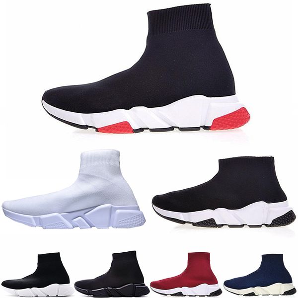 Wholesale Designer fashion Luxury boot for women&men Speed Trainer Black Red Triple Black Flat Fashion Socks Boot mens Sneaker size 5.5-11
Wholesale Designer fashion Luxury boot for women&men Speed Trainer Black Red Triple Black Flat Fashion Socks Boot mens Sneaker size 5.5-11