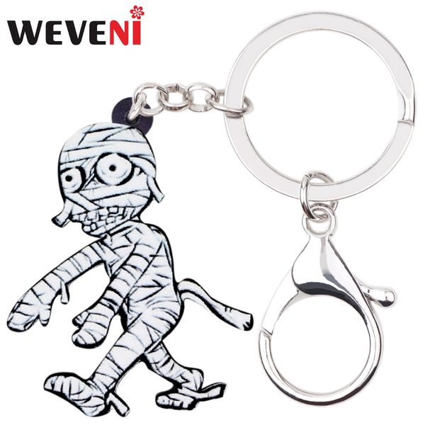 weveni acrylic halloween walking mummy key chain keychain ring novelty costumes jewelry for women girls teens bag car charms new, Silver
weveni acrylic halloween walking mummy key chain keychain ring novelty costumes jewelry for women girls teens bag car charms new, Silver