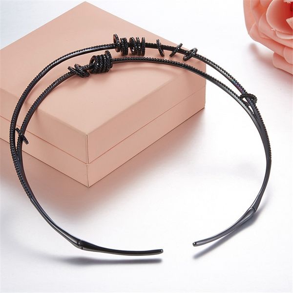 luxury 925 sterling silver zircon chain torques piercing choker necklace a*m black torques women wedding gift party jewelry
luxury 925 sterling silver zircon chain torques piercing choker necklace a*m black torques women wedding gift party jewelry