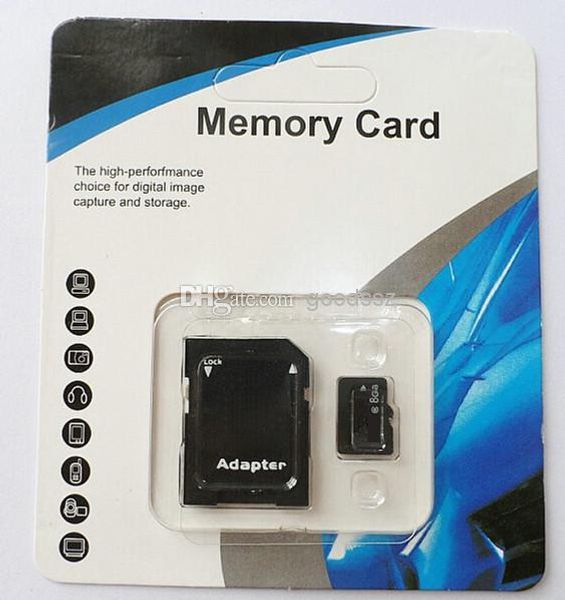 100% Real 8GB Micro SD Card full 8GB Memory Transflash TF SDHC Card Genuine 8GB w/Adapter retail package 100pcs
100% Real 8GB Micro SD Card full 8GB Memory Transflash TF SDHC Card Genuine 8GB w/Adapter retail package 100pcs